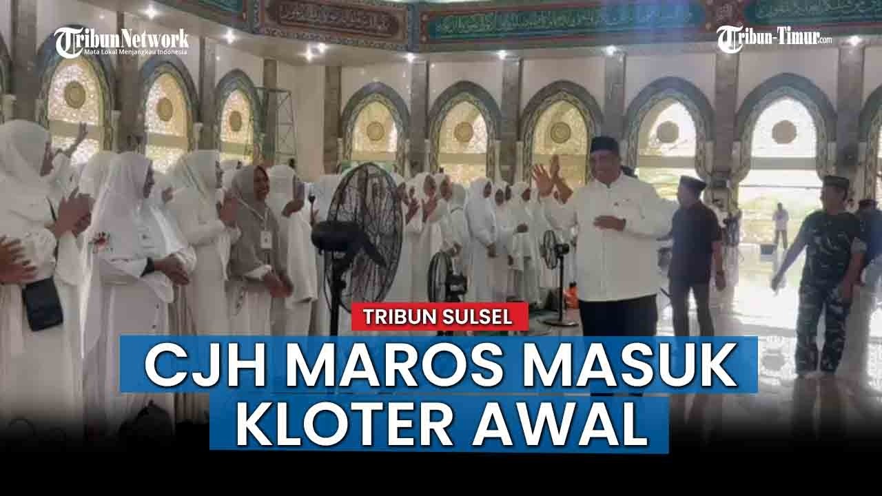 NEWS UPDATE; Masuk Asrama 30 April, Calon Jemaah Haji Maros Berangkat di Kloter Awal