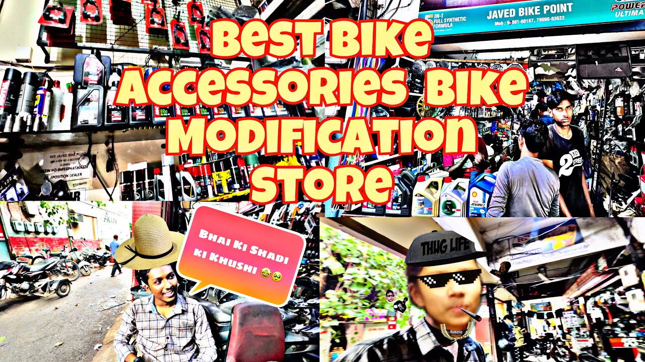 Best Bike Accessories  Bike sector 21￼ Modification Store || ROHIT YADAV VLOGS