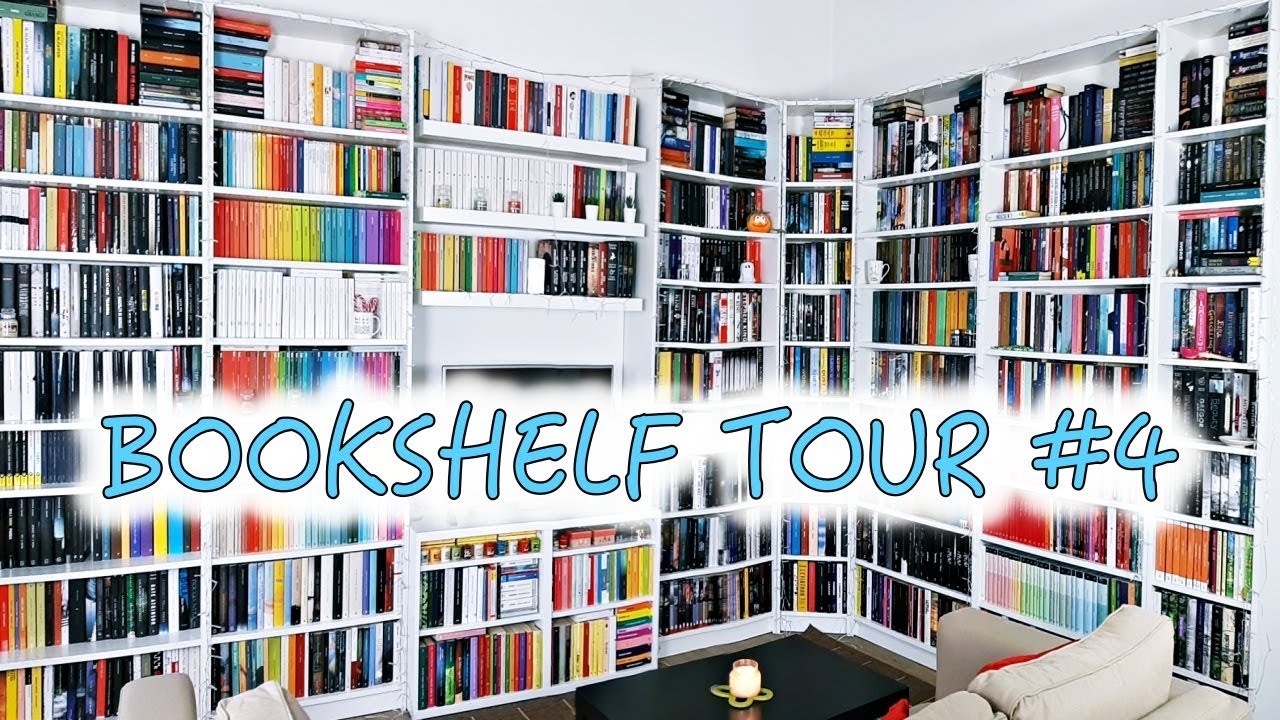 BOOKSHELF TOUR #4 quarta puntata #bookshelftour ITA
