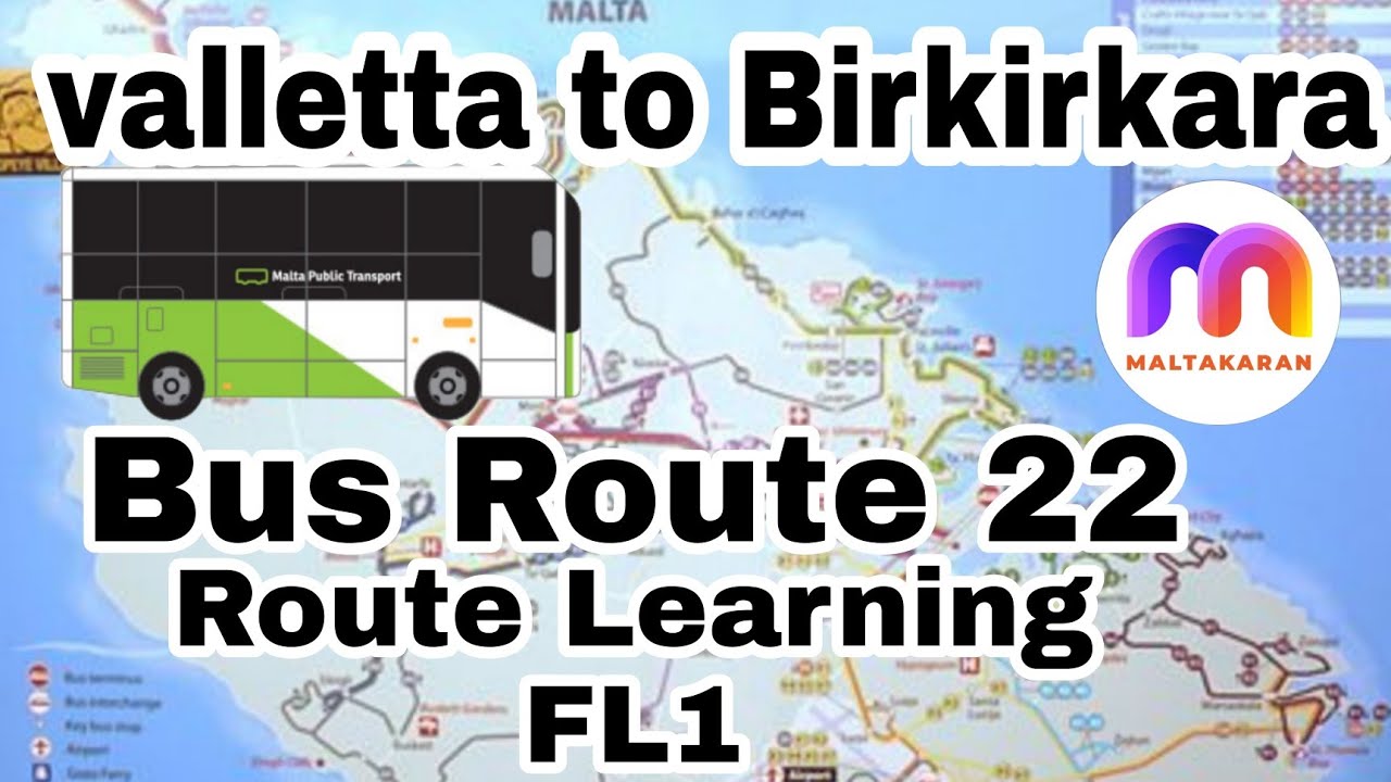 To Know the Bus Route of Malta💥For Beginner Drivers💯||