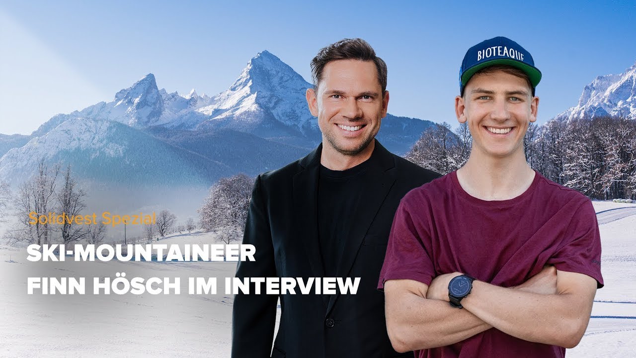 Solidvest Spezial: Wie investiert eigentlich ein Profi-Ski Mountaineer, Finn Hösch?