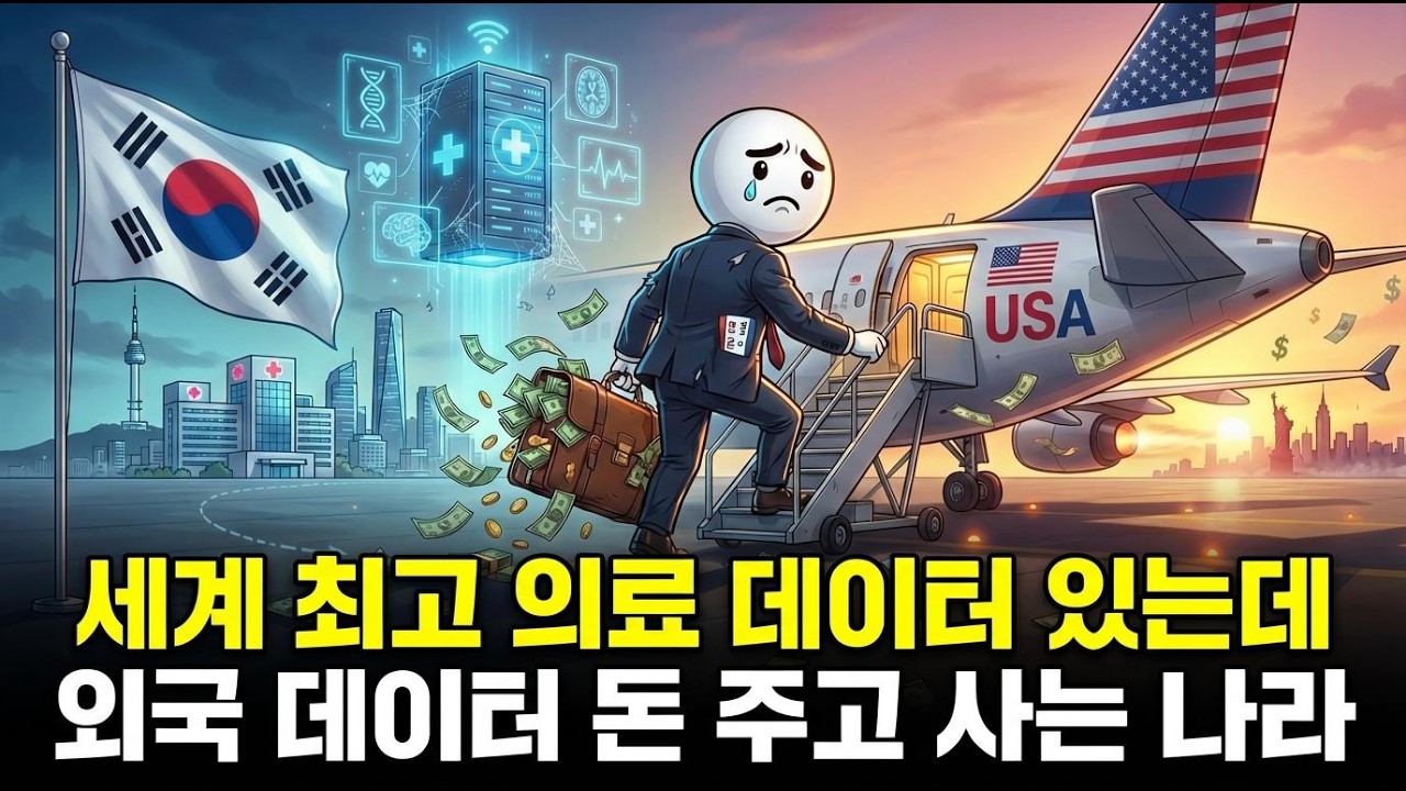 세계 최고 의료 데이터를 가진 나라가 2,500억 들고 미국으로 날아간 이유