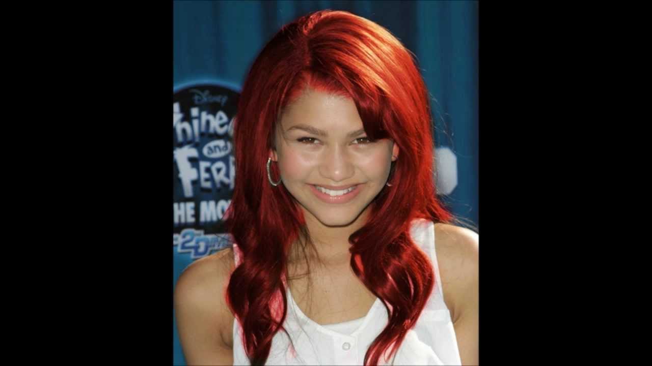 Who would look better with red hair? Zendaya / Elizabeth / Selena / Victoria