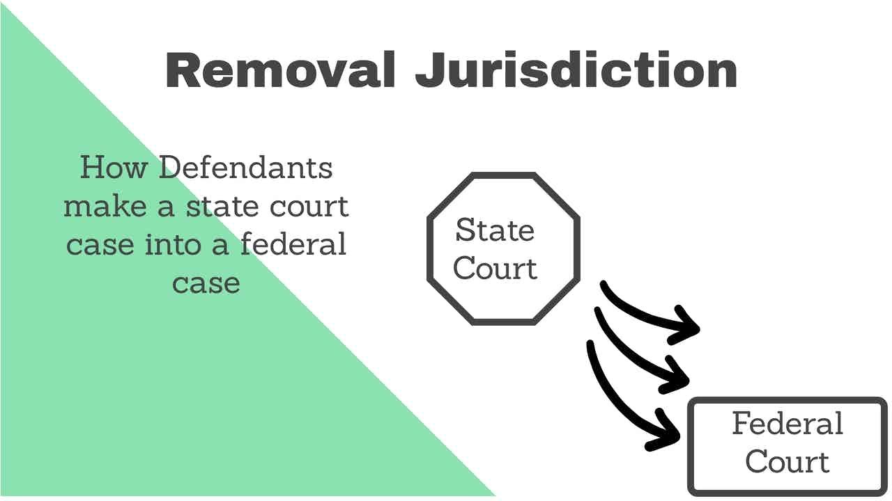 Removal Jurisdiction - Making a state case a federal case