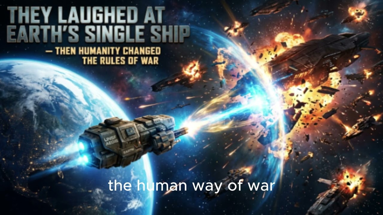 “They Laughed at Earth’s Single Ship — Then Humanity Changed the Rules of War” @HFYSTORIES-f3r