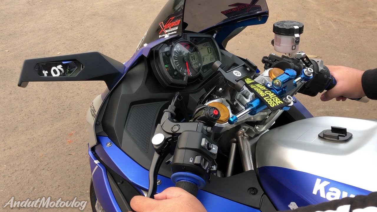 ZX25R PASANG LAUNCH CONTROL & PIT LIMITER BY MBRTECH