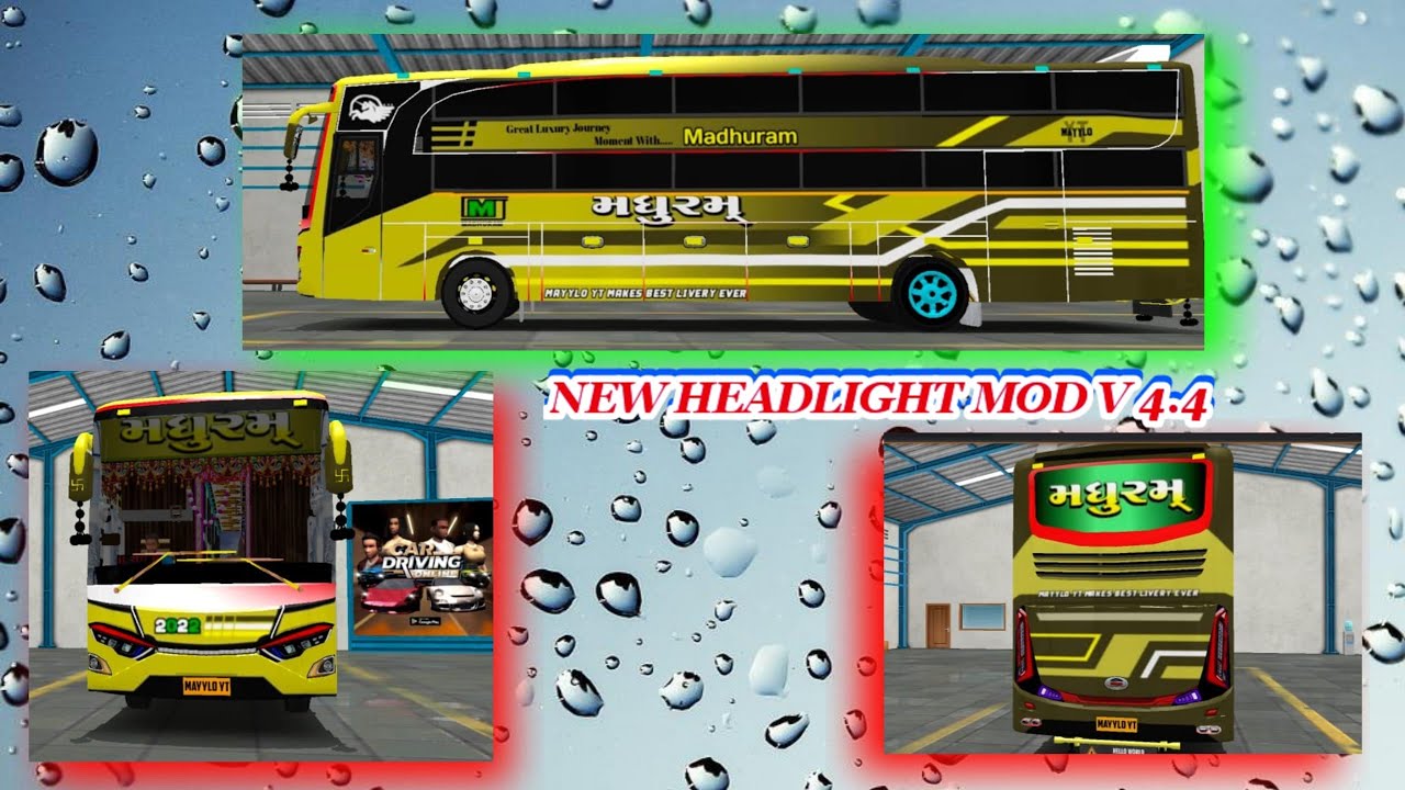 New headlight mod v 4.4#JB ART#NEW MOD #eurotrucksimulator2 #howtodownloadmodsinbussimula