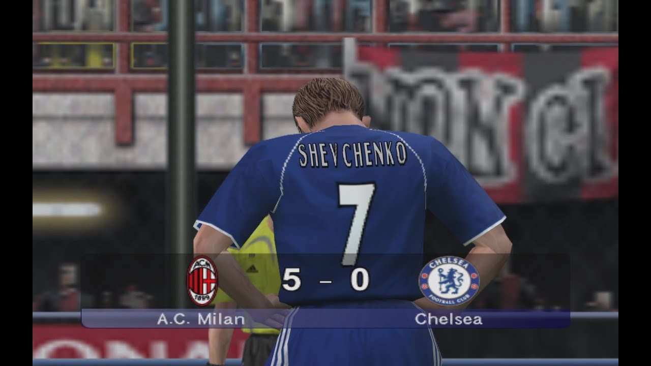 Мілан — Челсі | PES 6 | Ліга Чемпіонів УЄФА | Півфінал | Матч відповідь | Сезон 2009