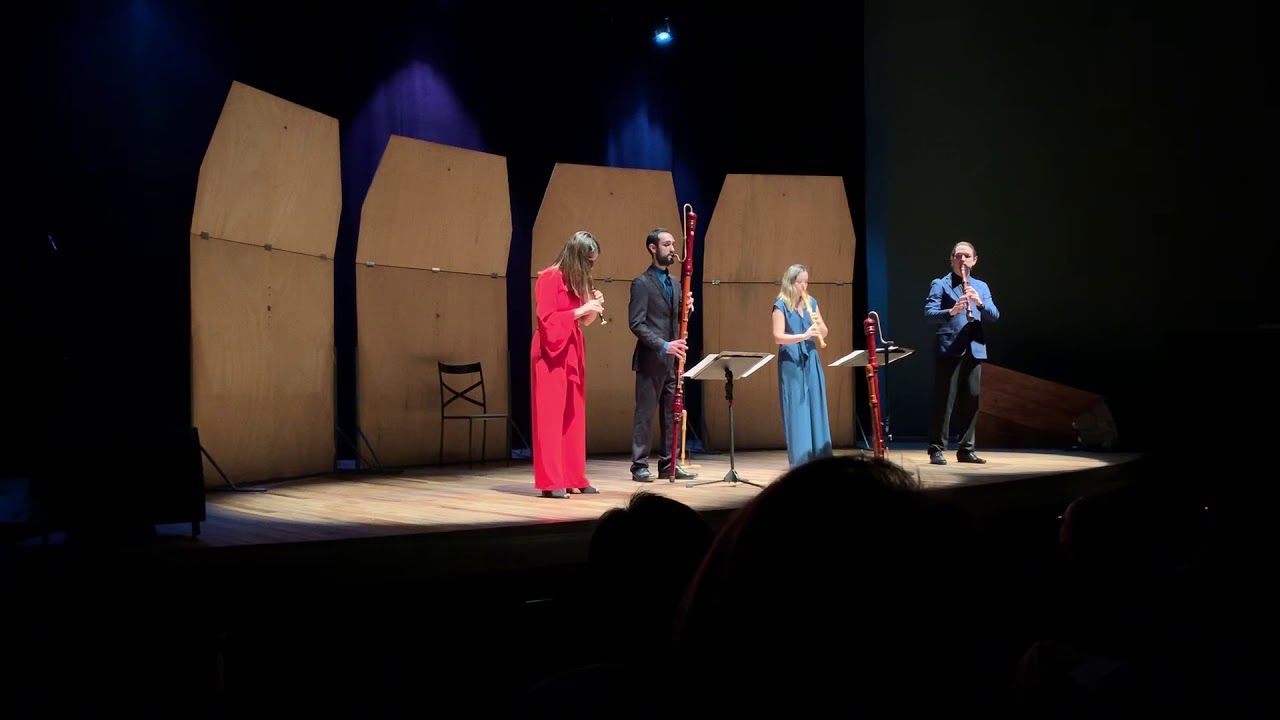 Festival de m&uacute;sica antiga da UFJF - Teatro Carlos Magno - Quarteto Quinta Essentia - Arte da Fuga