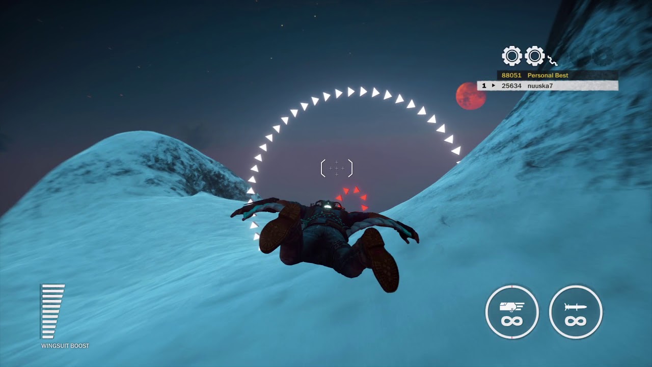 Just Cause 3 Snowy Slopes Bavarium Wingsuit Jetpack Exploit