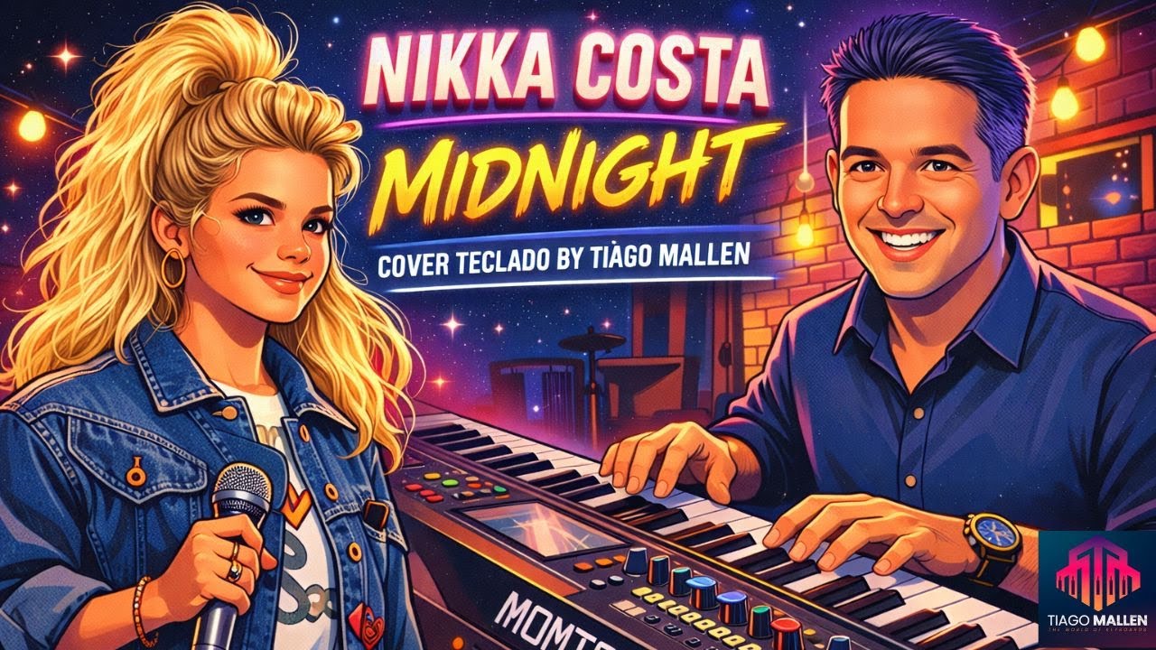 NIKKA COSTA - MIDNIGHT - COVER TECLADO BY TIAGO MALLEN #tecladista