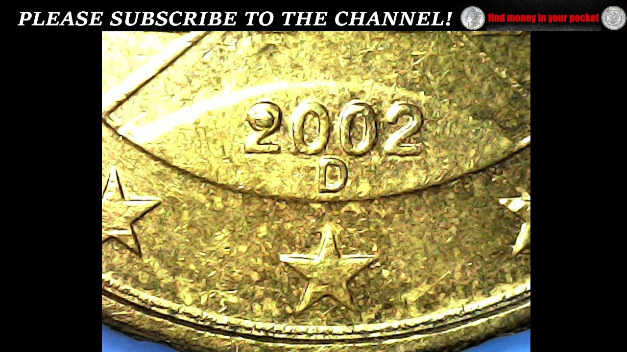 10 EURO CENT GERMANY 2002 D RARE ERROR !!!!
