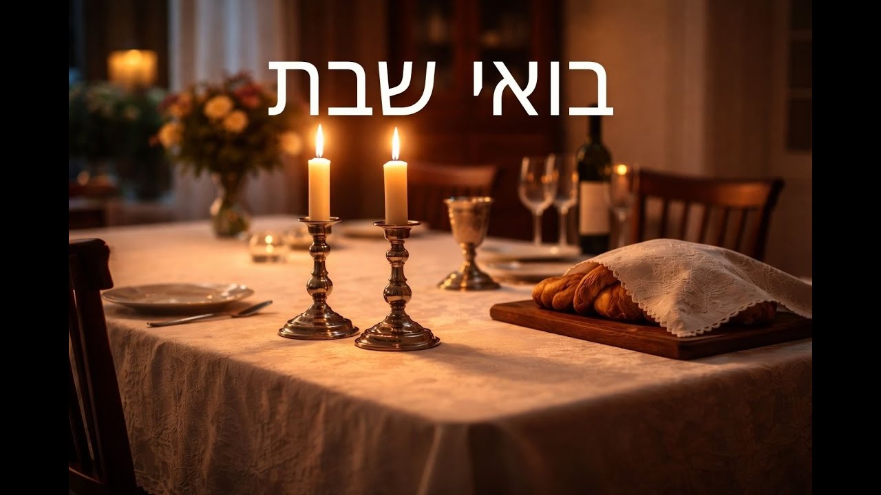 Bo’i Shabbat | Come and Rest – Calm Shabbat Song