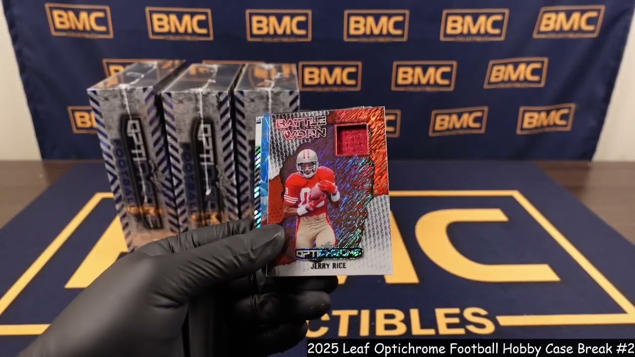 2025 Leaf Optichrome Football Hobby Case Break #2