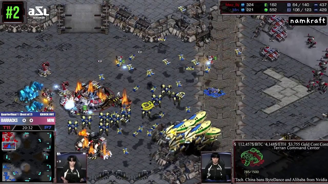 ASL Season 20 Best Moments | Starcraft Remastered