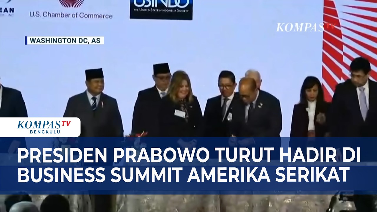 Presiden Prabowo Turut Hadir di Business Summit Amerika Serikat