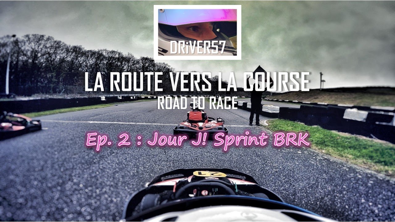 Année 1 - épisode 2 : Jour J! Ma 1ère course individuelle en kart BRK TRAPPES