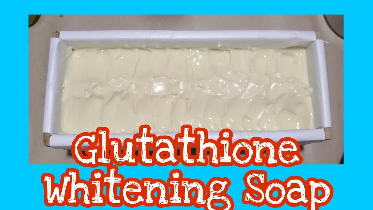 Glutathione Whitening Soap - Cold Process Soap - barbie's craft