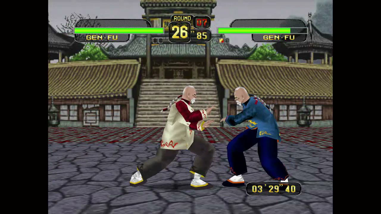 Dead or Alive 1 Ultimate (Xbox) Arcade as Gen Fu