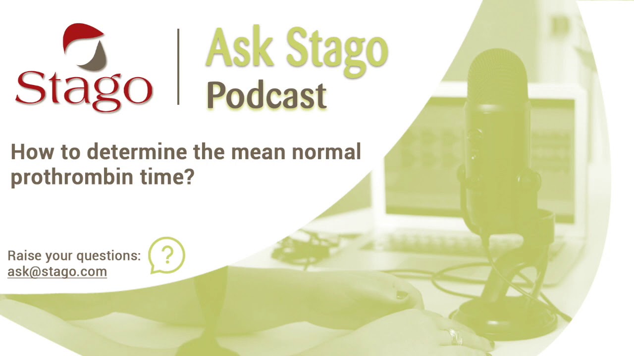 #7 How to determine the mean normal prothrombin time