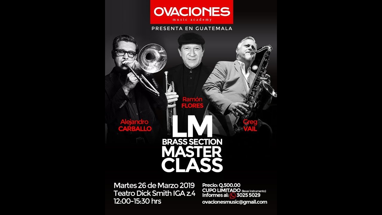 LM BRASS SECTION MASTER CLASS (1/3)