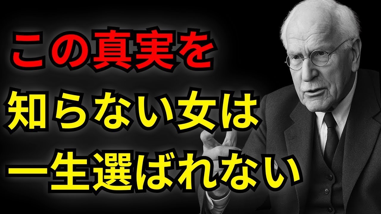 【禁断】ユングの「残酷な5つの真実」すべての男が欲しがる女になるために｜カール・ユング原典