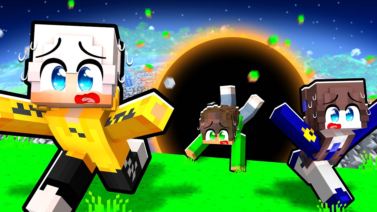 Minecraft MA OGNI SECONDO il BUCO NERO CRESCE!