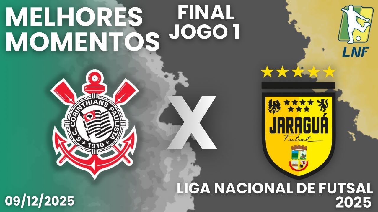 Corinthians X Jaraguá | LNF 2025 Final | Jogo 1