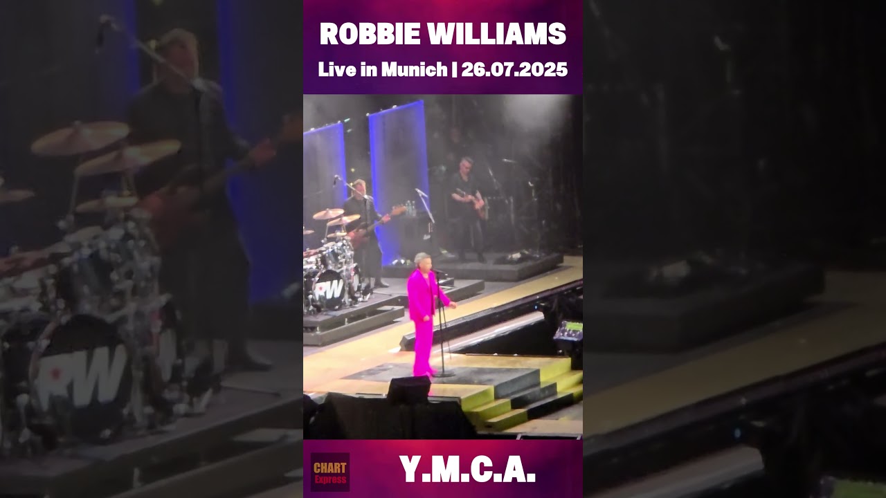 Robbie Williams - Y.M.C.A. [Live In Munich, 26.07.2025] #robbiewilliams #m&uuml;nchen #villagepeople