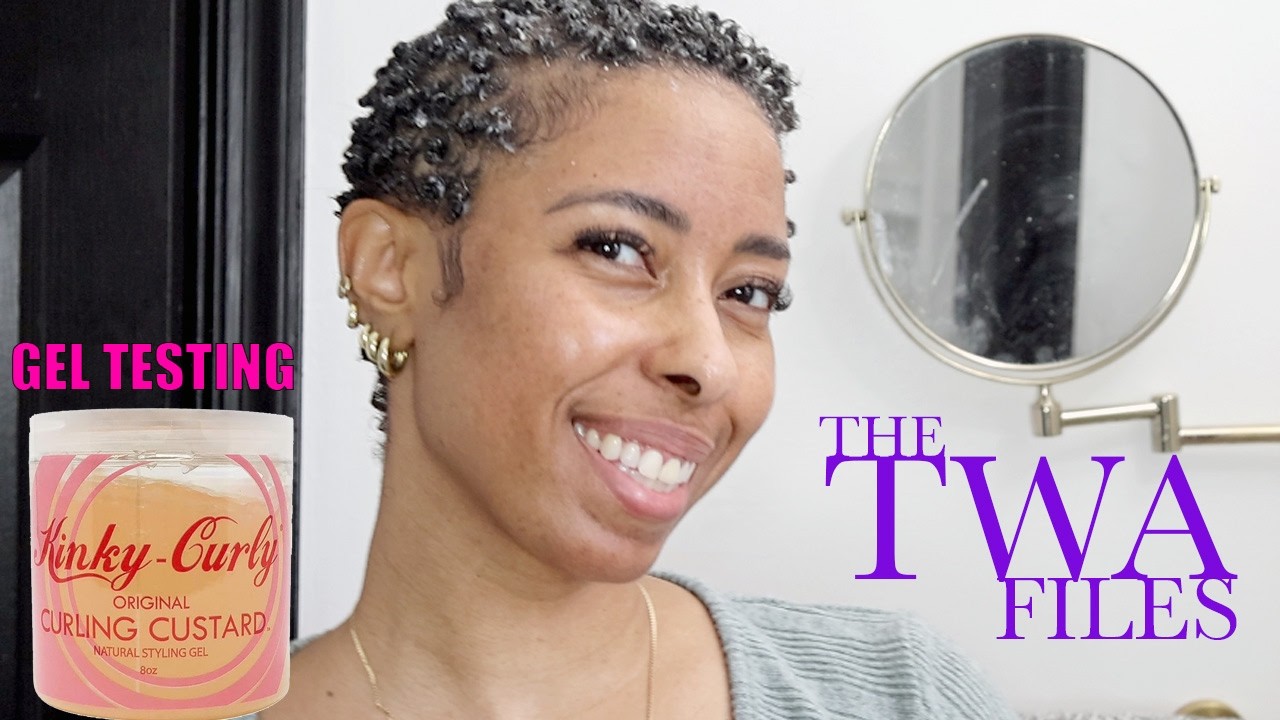 Гель для укладки кудрявых волос TWA Wash & Go Kinky Curly Curling Custard Gel