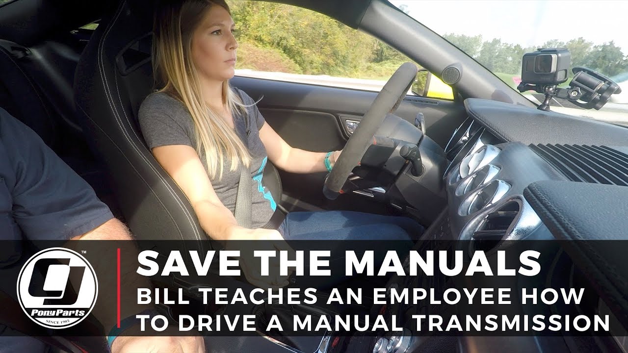 How To Drive A Stick Shift: Bill teaches an employee how to drive a Manual Transmission