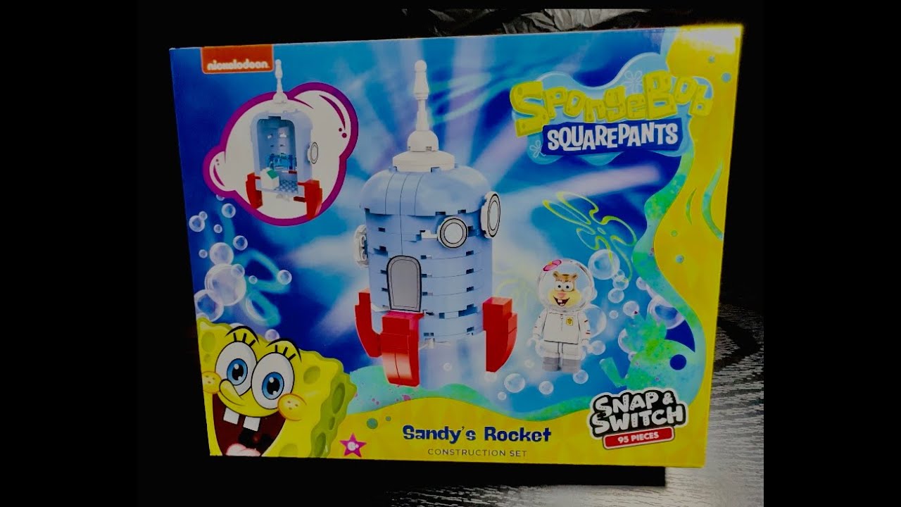 ASMR SANDYS ROCKET Block tech 🚀🧽