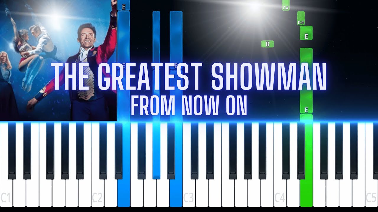 The Greatest Showman - From Now On | Piano Tutorial