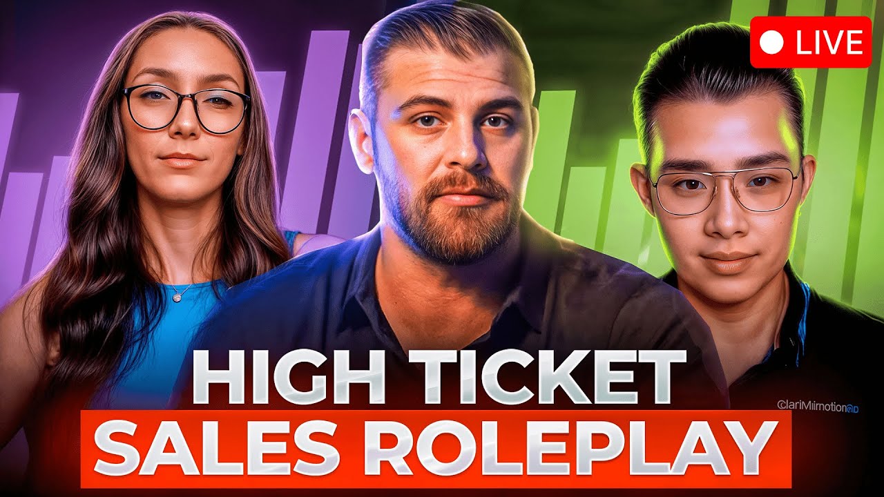 Sales Roleplay - Fitness Offer With $1M/mo Trainer [LIVE]