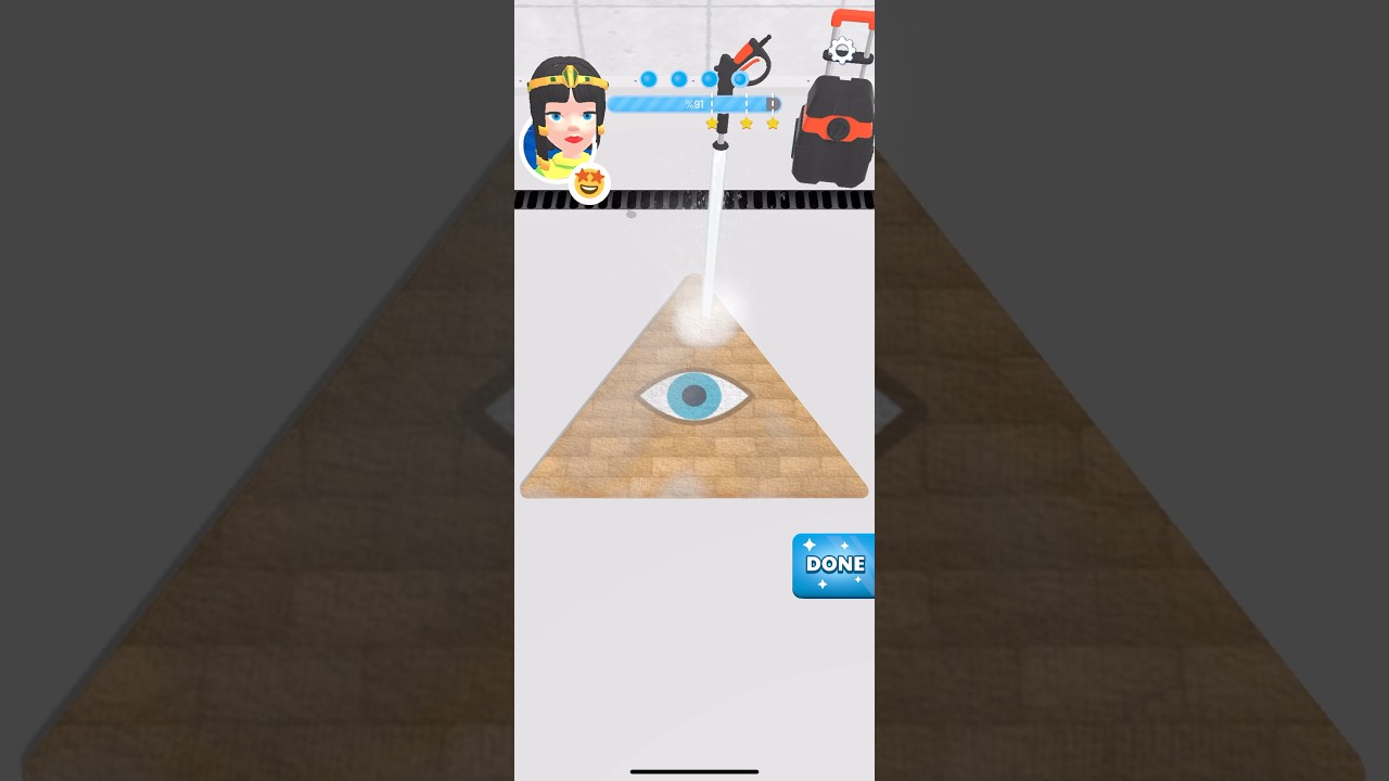 Cleopatra's Carpet 🧼 Clean My Carpet - ASMR Washing - Gameplay Walkthrough | Level 27 |