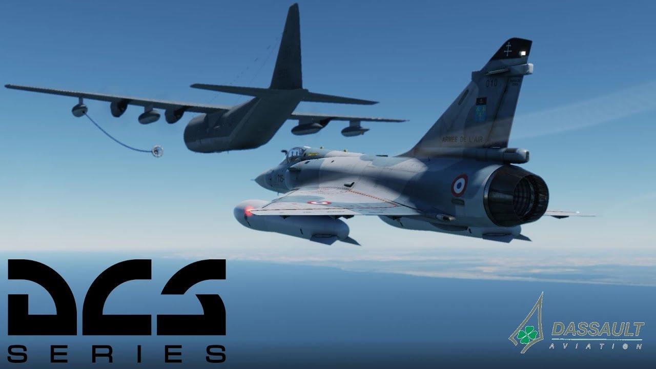 [DCS] Entraînement au Ravitaillement en M-2000C + Bonus