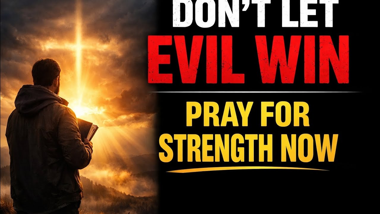 PRAY FOR STRENGTH TO KEEP DOING RIGHT WHEN EVIL INCREASES - UNMASKING EVIL 