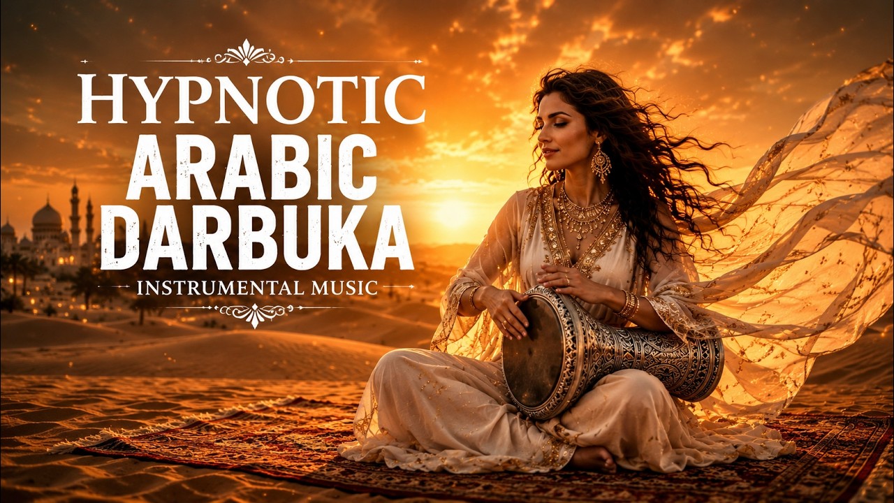 Hypnotic Arabic Darbuka Instrumental Music | Desert Music Middle Eastern Music #arabicmusic #darbuka