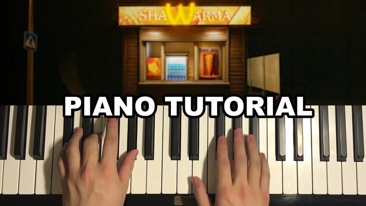 How To Play - Shawarm Kiosk Timer Sound (Piano Tutorial Lesson)