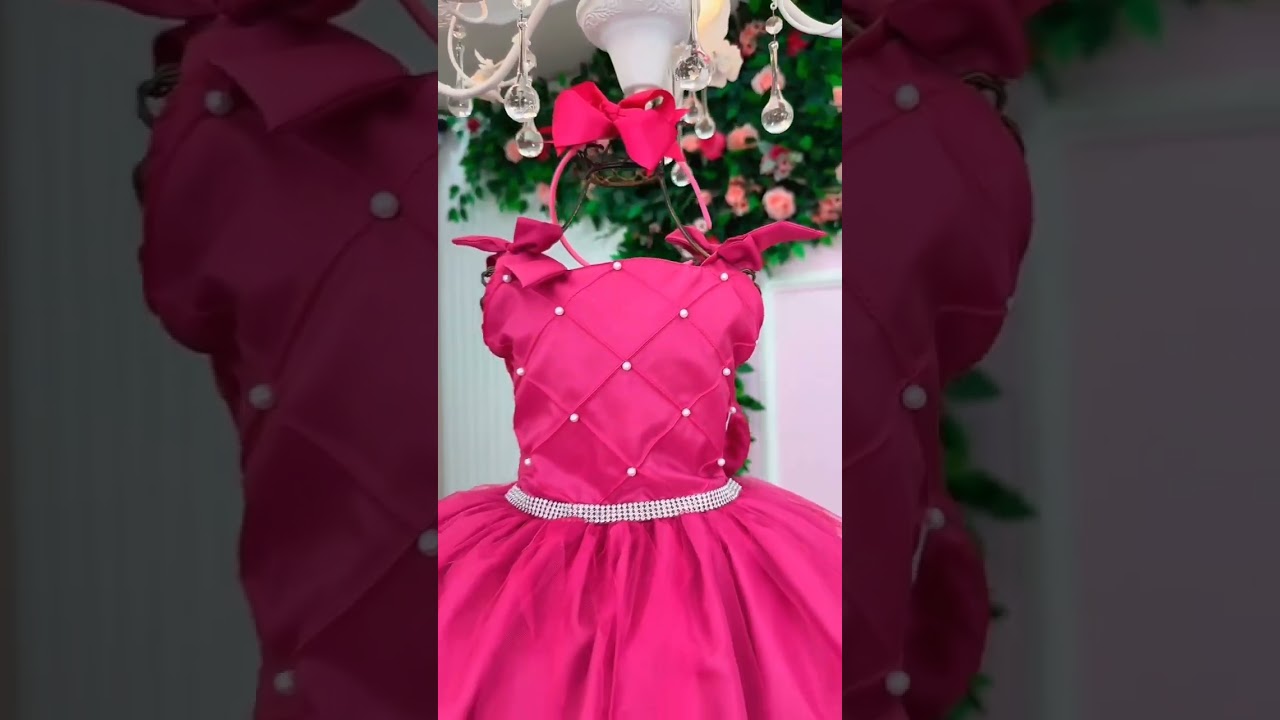VESTIDO INFANTIL  BARBIE!🥰