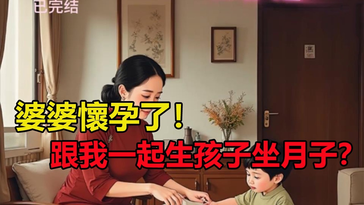 婆婆和我一起生孩子坐月子？ /爽文24分鐘結束 #一口氣看完系列#完結文#有聲漫畫#拯救書荒#婆媳