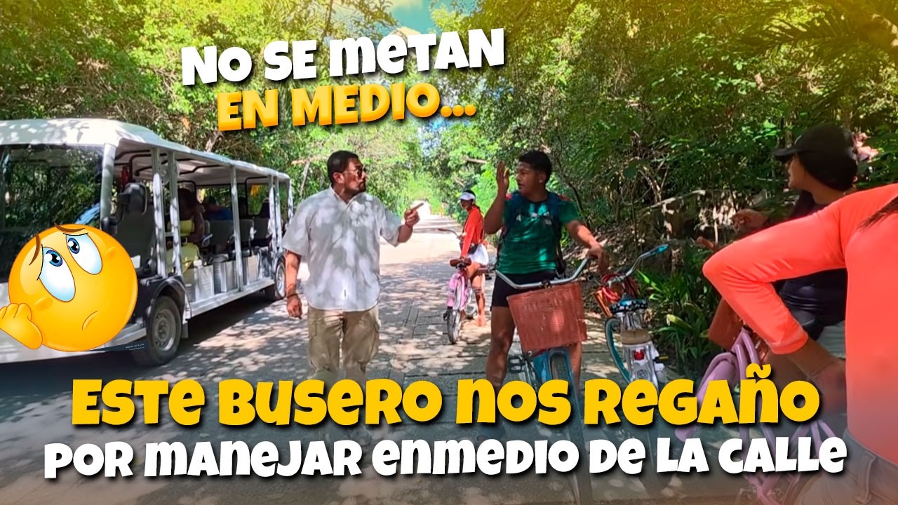 Nos llegaron a regañar por ir manejando bici en medio de la calle😳 Acá respetan muchos las reglas