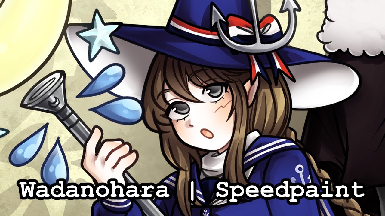 Wadanohara and The Great Blue Sea | Speedpaint
