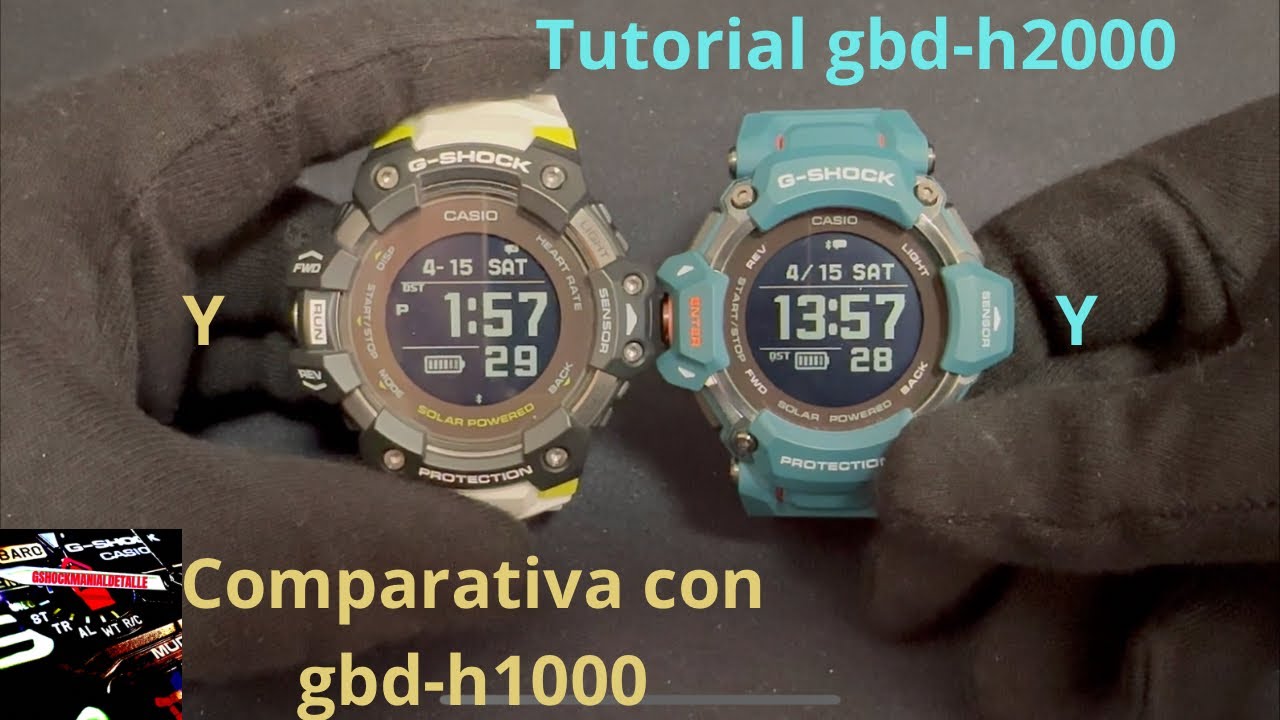 Tutorial gbd-h2000 y comparativa h1000