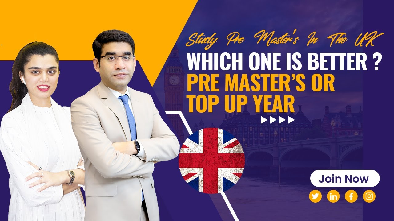 Pre - Masters vs Top Up Year | Study In The UK | BA - HND - BCOM - ADP