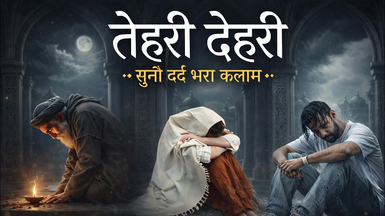 तेहरी देहरी | सुनी दर्द भरा कलाम | Very Sad Sufi Kalam | Dard Bhari Awaaz