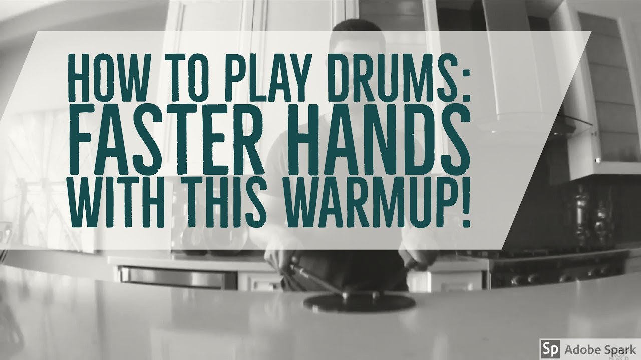 How to play drums: Up/Down the Ladder with Flam Taps!