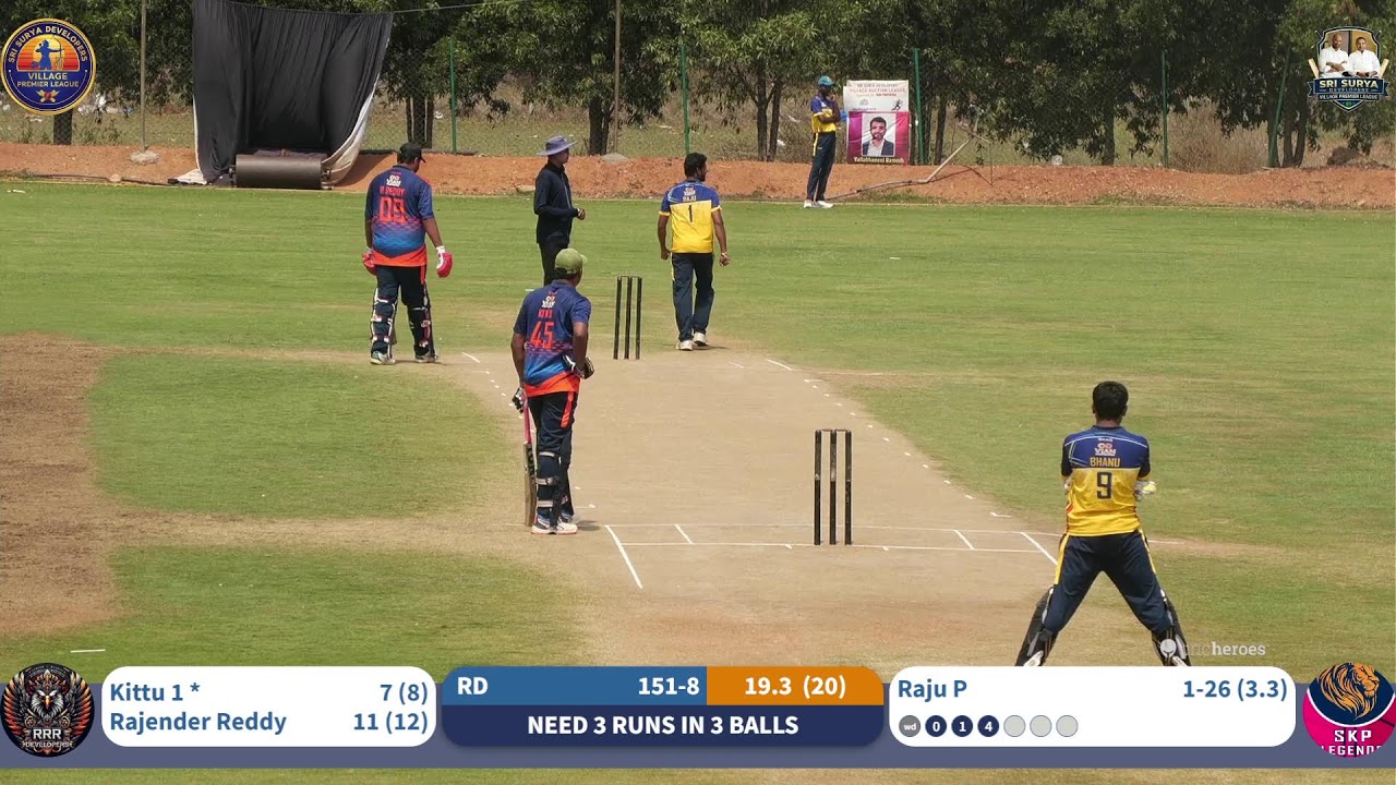 SKP LEGENDS vs RRR DEVELOPERS