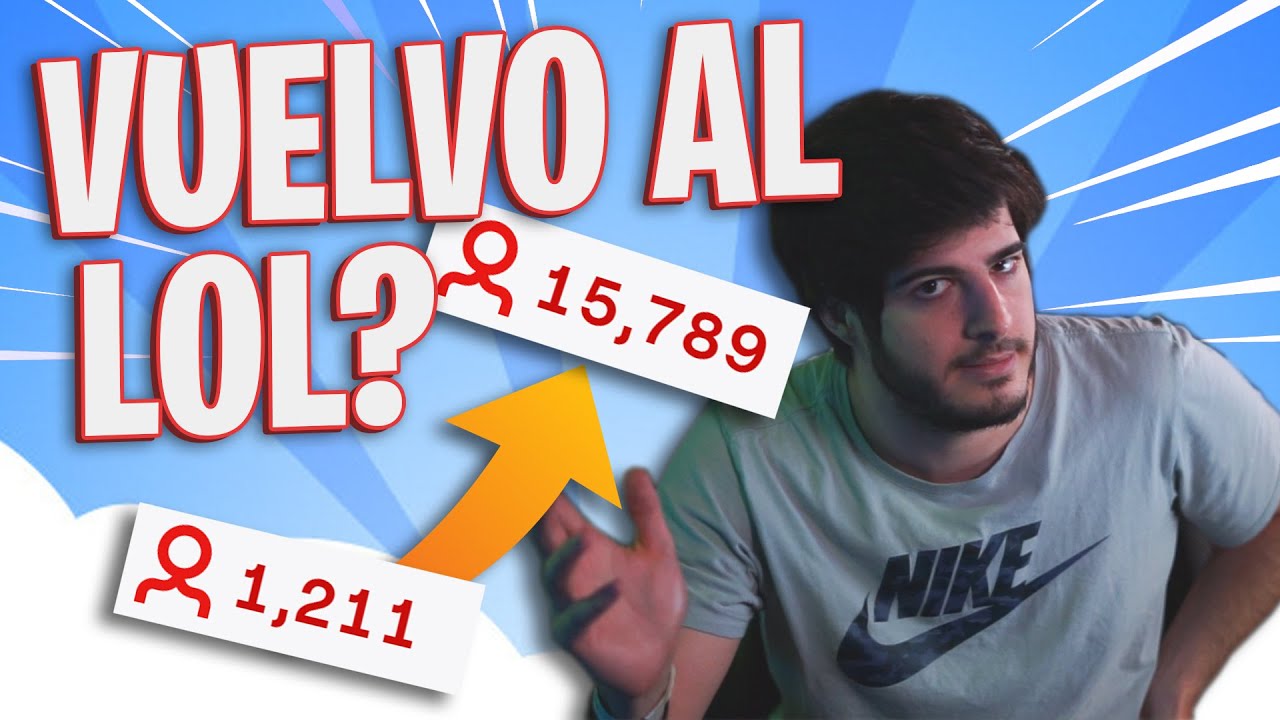 ¿VUELVO AL LOL PORQUE YA NO TENGO VIEWERS? *PAPADA ARMY A POR EL RANK 1!!!* - ElmiilloR