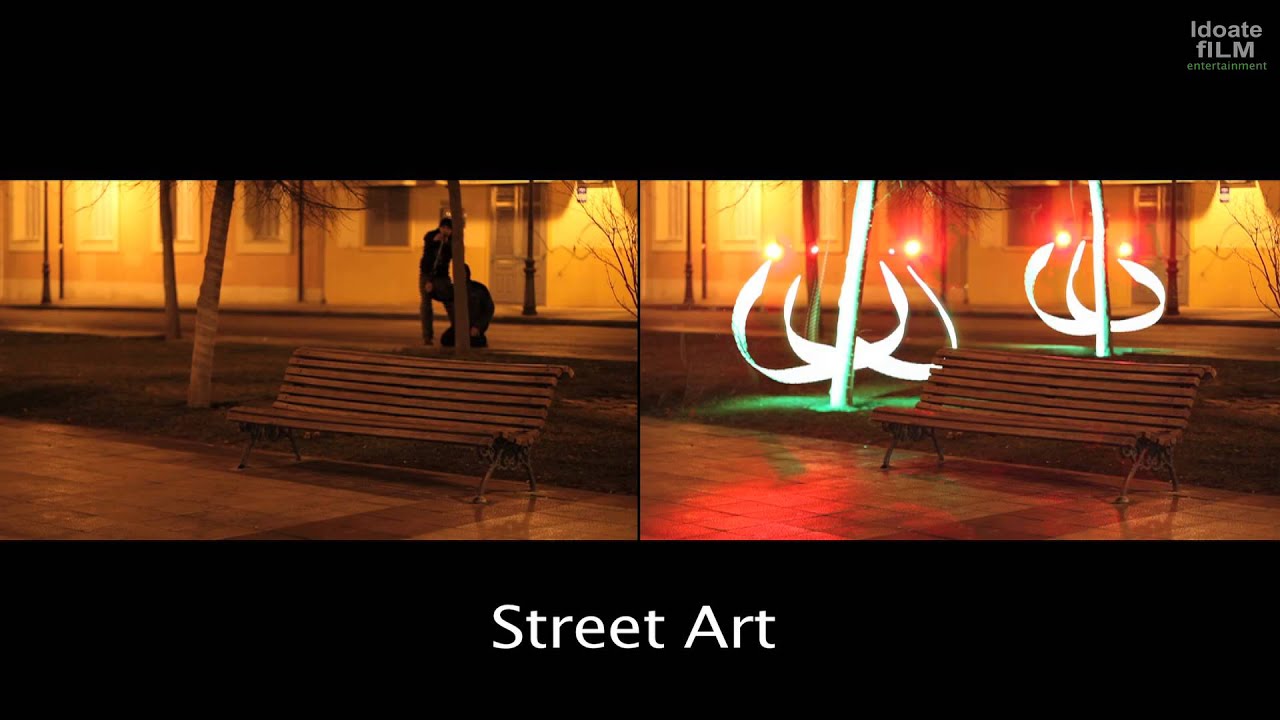 Spot Video Lightpainting Riders Of Light / Idoate Film